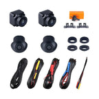 Universal 360° Car Camera System & Complete Wiring Kit