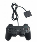 Premium PS2 Compatible Wired Controller – High-Performance Gamepad for PlayStation 2 (All Models) Ergonomic Gamepad with Dual Vibration Feedback, Precision 360° Analog Sticks, Ergonomic Pro Grip - (Black)