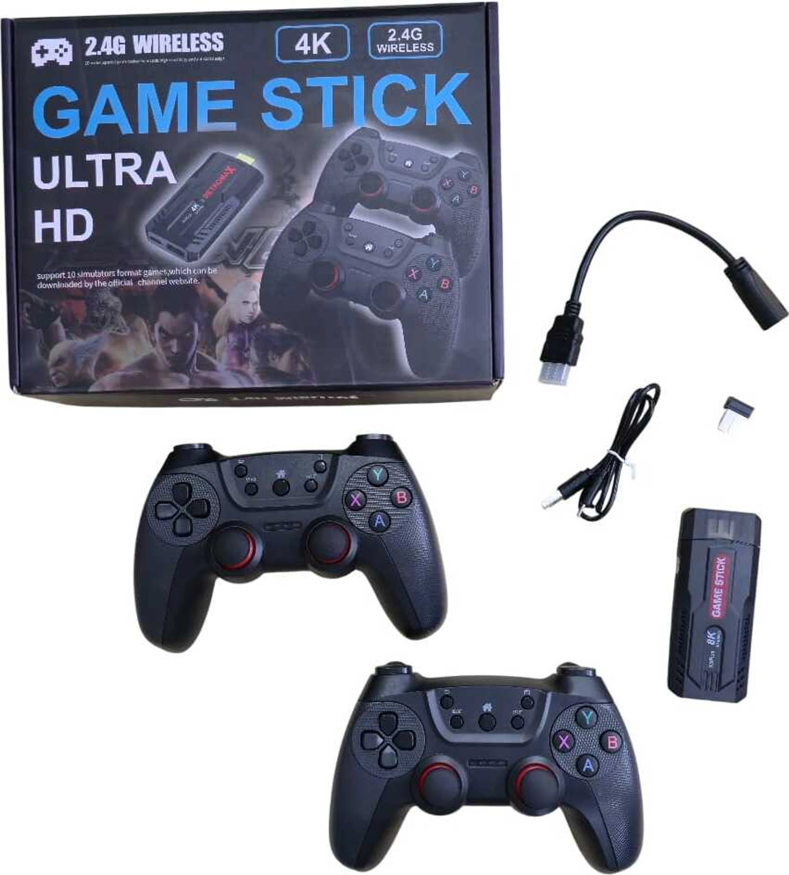 M22 Ultra Retro Gaming Console 64GB – Plug & Play HDMI TV Stick with 30,000+ Games <Open Box>