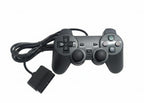 Premium PS2 Compatible Wired Controller – High-Performance Gamepad for PlayStation 2 (All Models) Ergonomic Gamepad with Dual Vibration Feedback, Precision 360° Analog Sticks, Ergonomic Pro Grip - (Black)