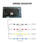 Universal 360° Car Camera System & Complete Wiring Kit