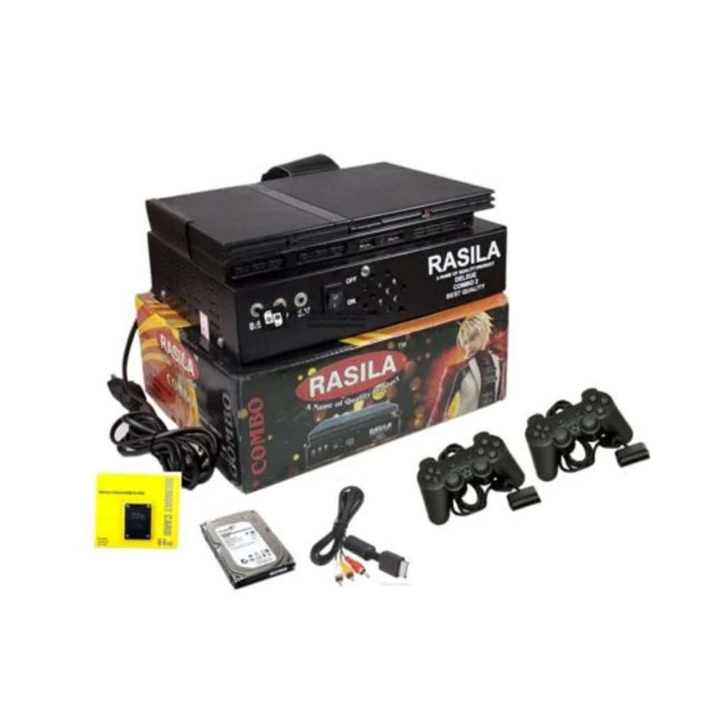 Sony Play Station 2 Gaming Console (PS2) Rasila Combo 160gb - Pre-Owned