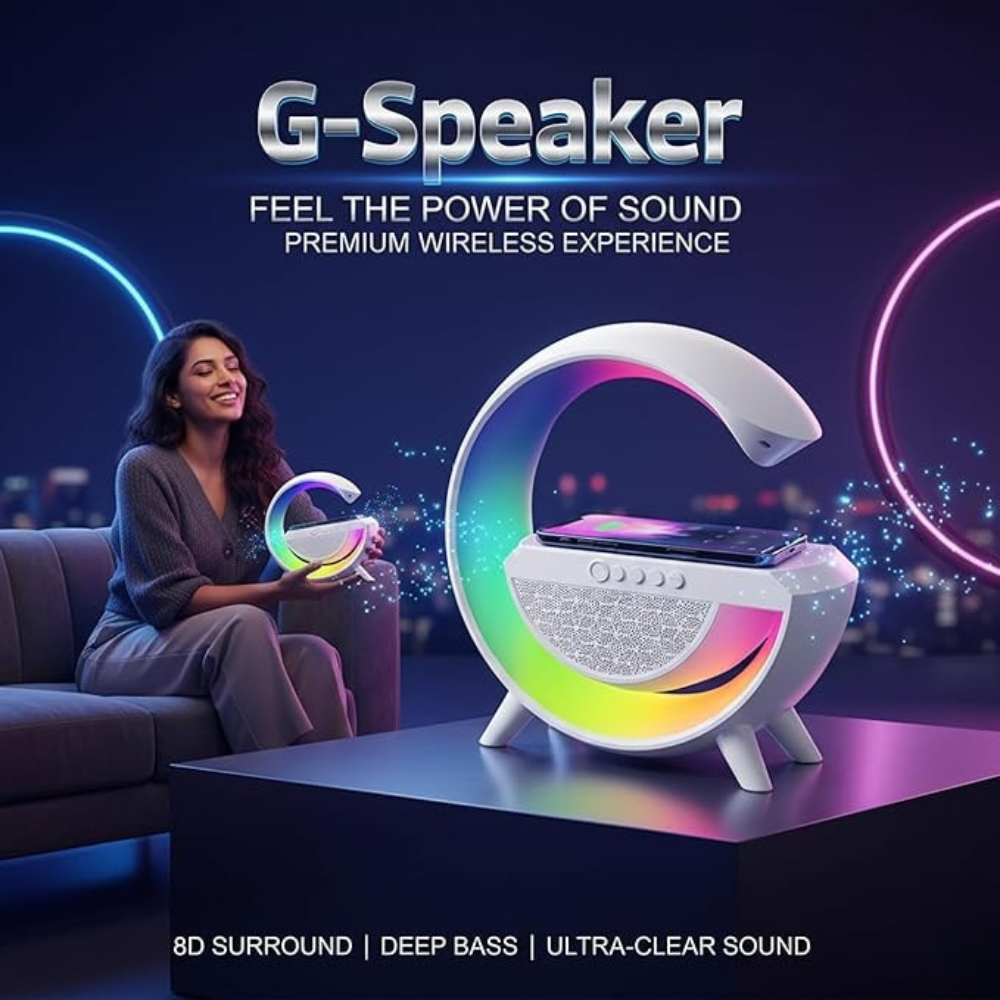 G-shape RGB Light Bluetooth  speaker