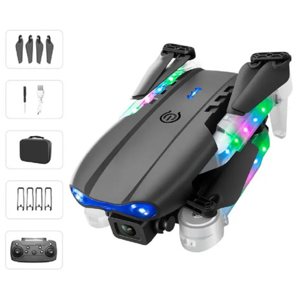E88 D/E99 D Pro foldable led Remote Control Drone with Dual Camera Drone - Open Box