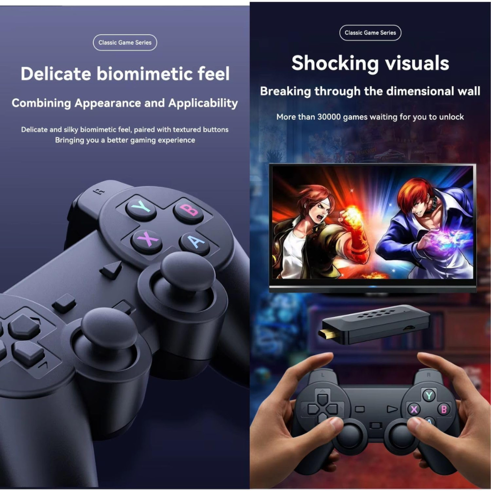 M33 Game Stick 37000+ INBUILT Games