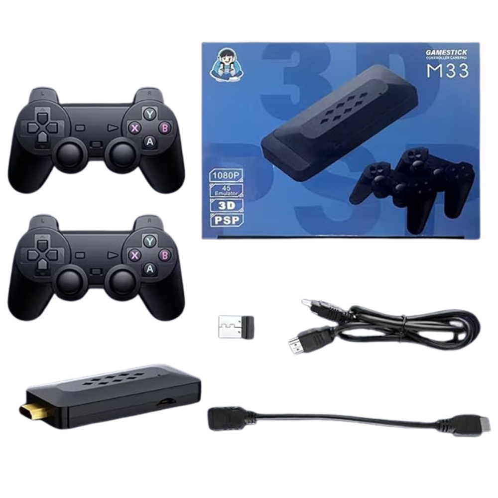 M33 Game Stick 37000+ INBUILT Games