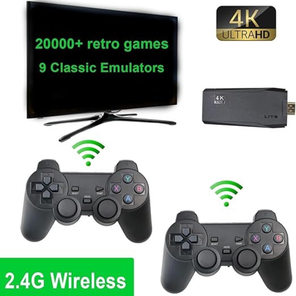 M8 4K HDMI Wireless Game Stick Console