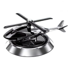 Metal solar helicopter air freshener