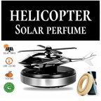 Metal solar helicopter air freshener