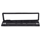 Plastic car number plate frame