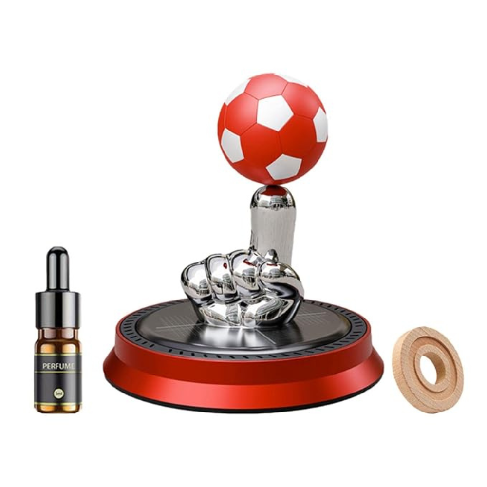 Solar football air freshner – AMTVPro