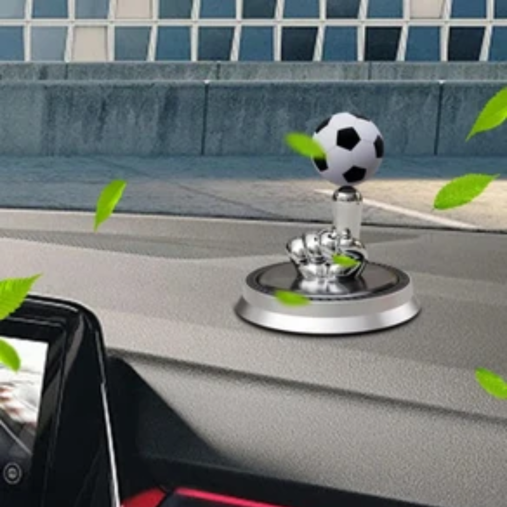 Solar football air freshner