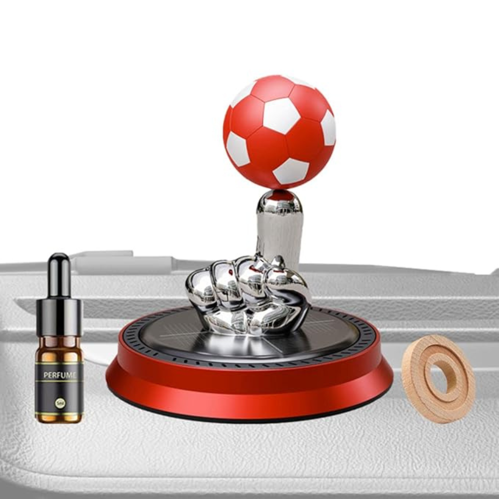 Solar football air freshner