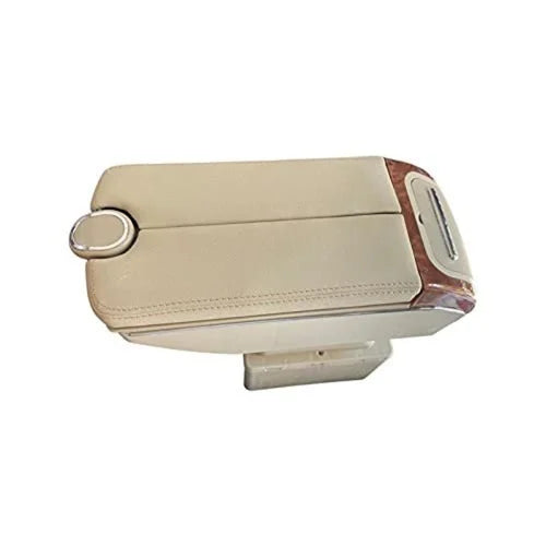 Car Armrest Console with USB Charging Ports, Storage and Glass Holder