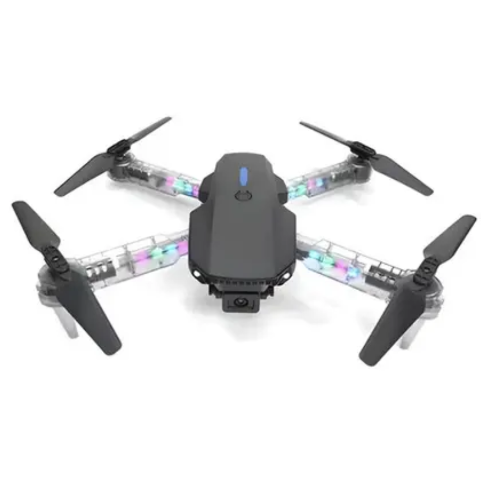 E88 D/E99 D Pro foldable led Remote Control Drone with Dual Camera Drone - Open Box