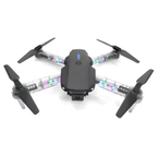 E88 D/E99 D Pro foldable led Remote Control Drone with Dual Camera Drone - Open Box