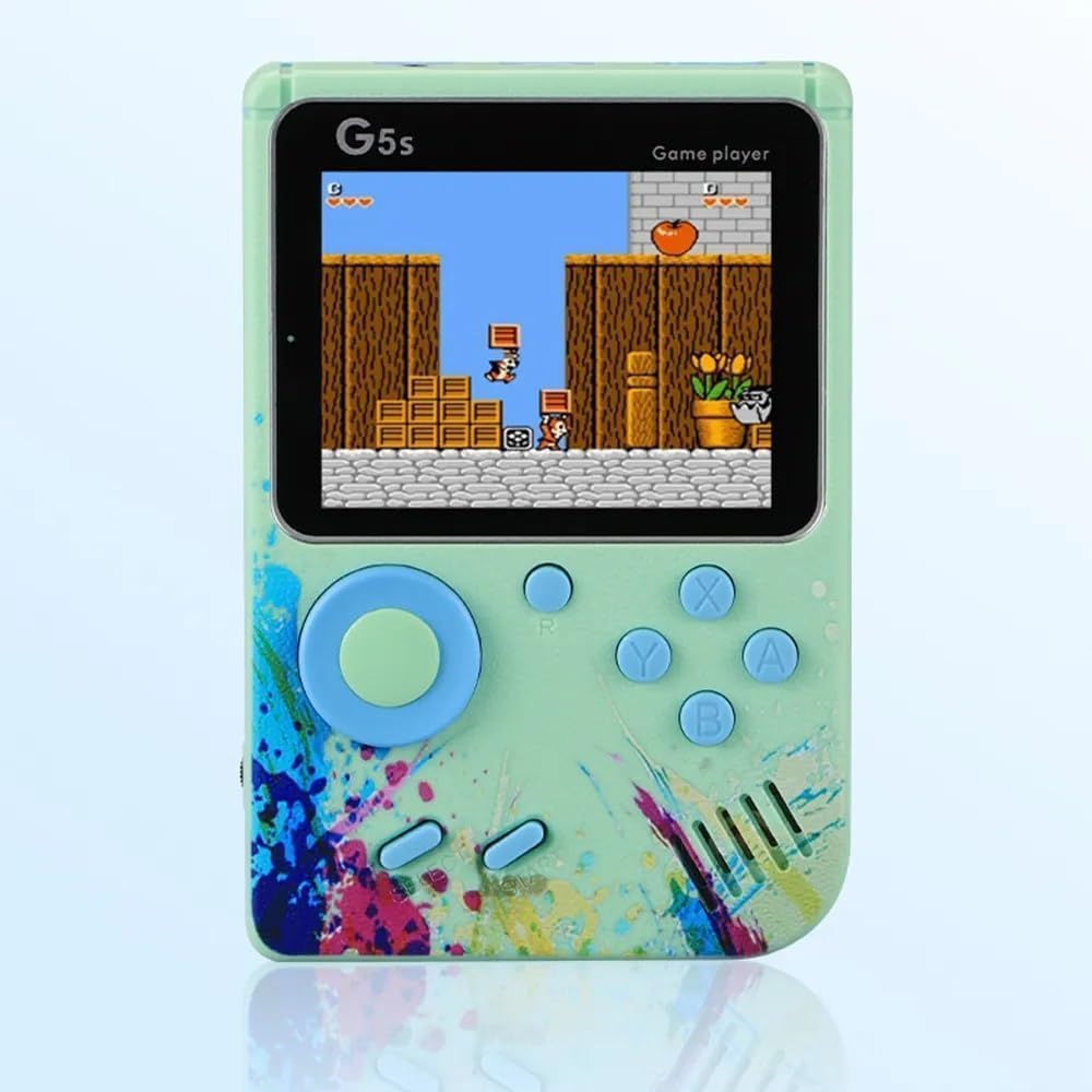 G5s 500-in-1 Retro Handheld Game Console for Kids – 2 Player