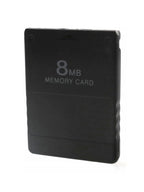 Preonwned Pre-Installed 8MB Memory Card for Sony Playstation 2  Gaming Accessory Kit (Black, For PS2)