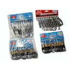 Metal Hook Keychain for - All Bike, Cars & Home, Office (MOQ:10)