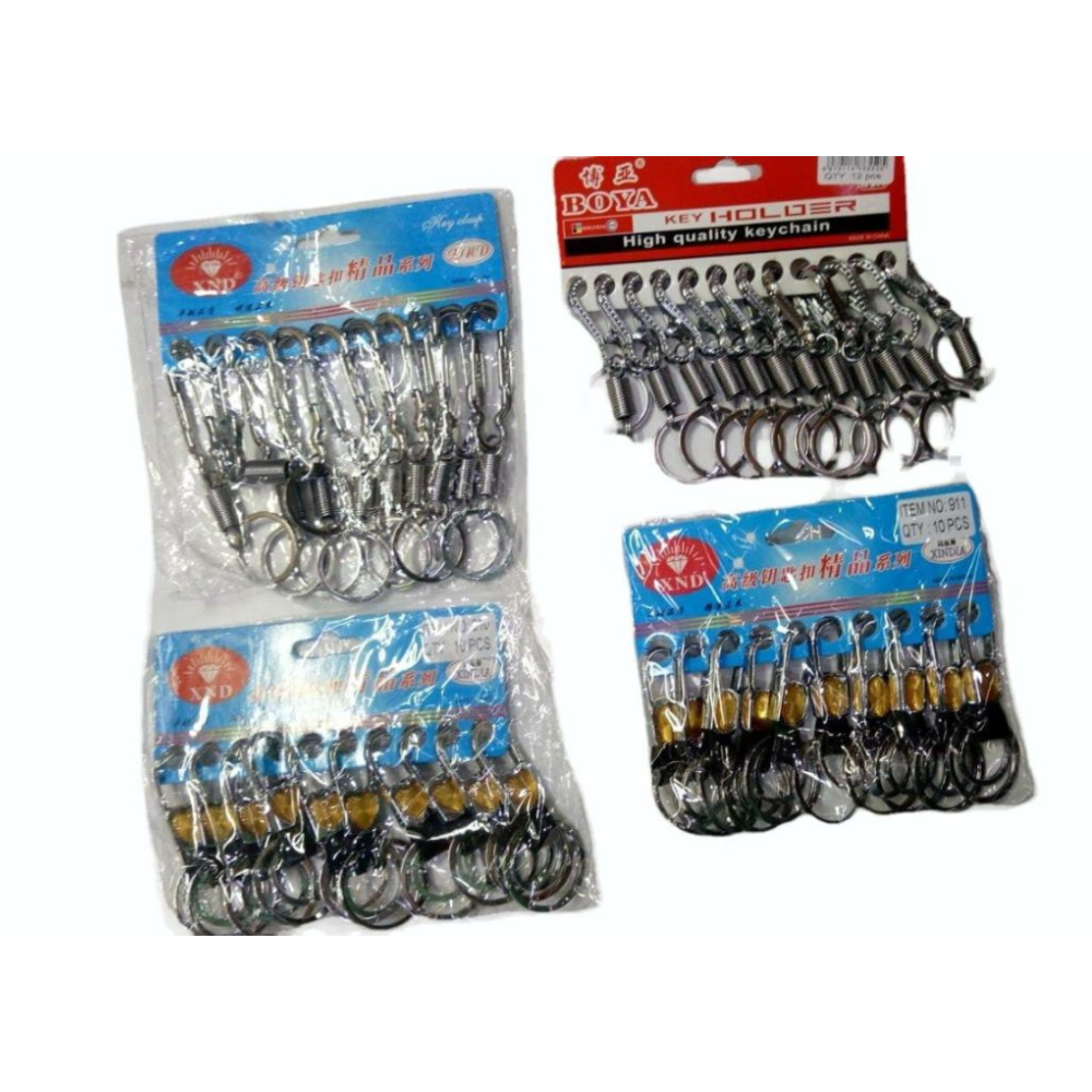 Metal Hook Keychain for - All Bike, Cars & Home, Office (MOQ:10)