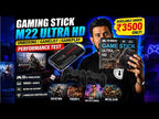 M22 Ultra Retro Gaming Console 64GB – Plug & Play HDMI TV Stick with 30,000+ Games <Open Box>