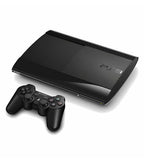Pre-owned Sony PlayStation 3 Super Slim 500gb HDD with 2 remotes - Preloaded around 30 games